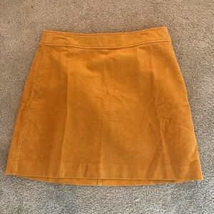 J.Crew corduroy skirt - NWT